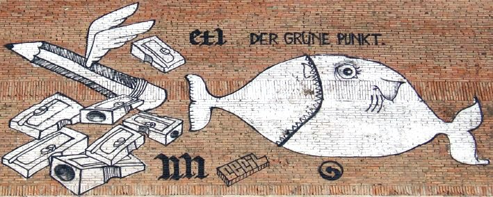 Fish Eats Fish - Mural Painting (Rome, 2007)